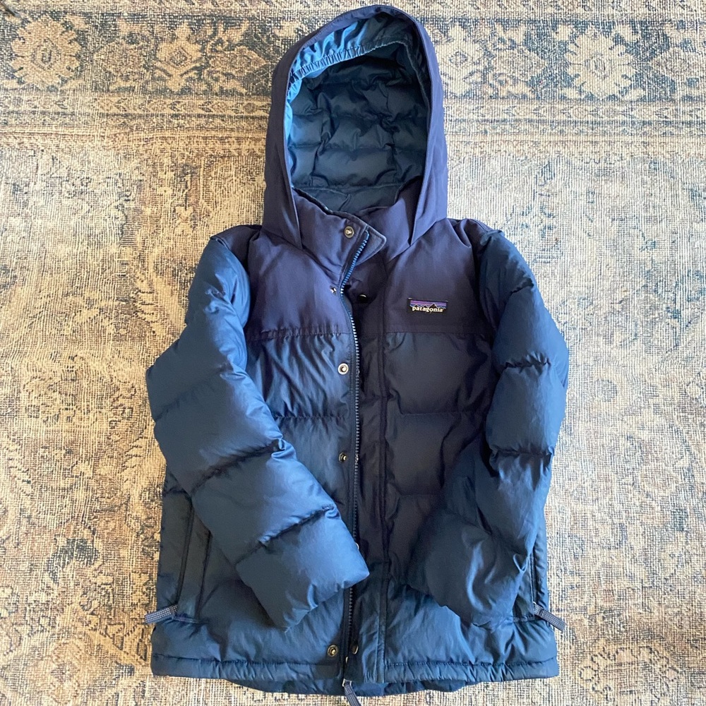 Boys Patagonia Duck Down and polyester winter coat XS 5/6